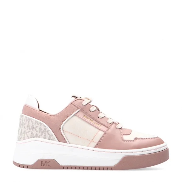 NWT Michael Kors - Pink and Gold Sneakers - Size 9.5 - Picture 1 of 9